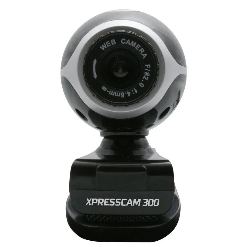 NGS Xpresscam-300 Webcam VGA con Sensor CMOS y Micrófono Incorporado
