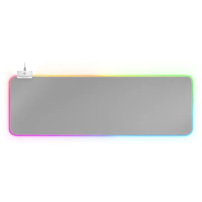 Mars gaming mmprgb2 xxl rgb gaming mat white/silver
