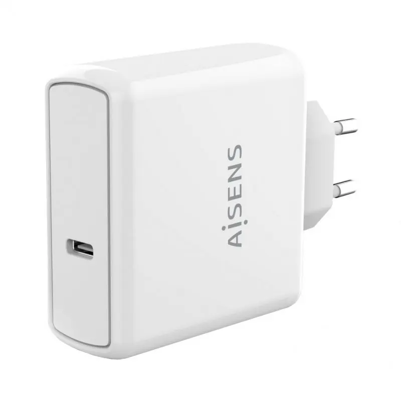 Aisens asch-1pd60-bk usb-c wall charger 60w white