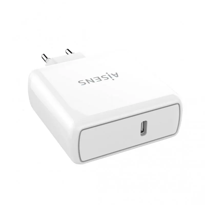 Aisens asch-1pd60-bk usb-c wall charger 60w white - imagen 2