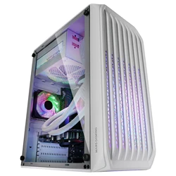 Mars Gaming MC-S2 – Caja PC Gaming Micro-ATX Compacta FRGB