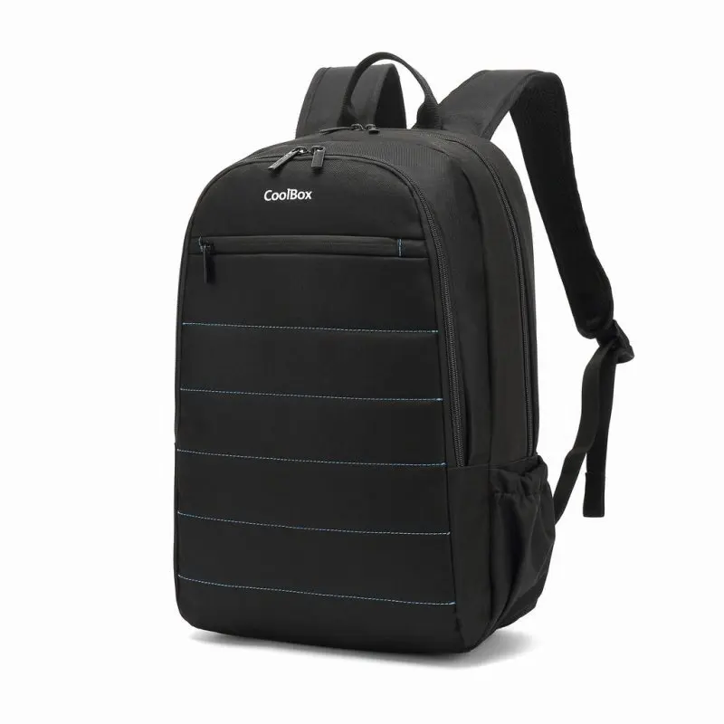Coolbox black waterproof backpack for laptop up to 15.6 - imagen 2