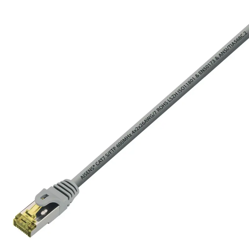 Aisens Cable de Red RJ45 S/FTP Cat.7 15m Gris - imagen 2
