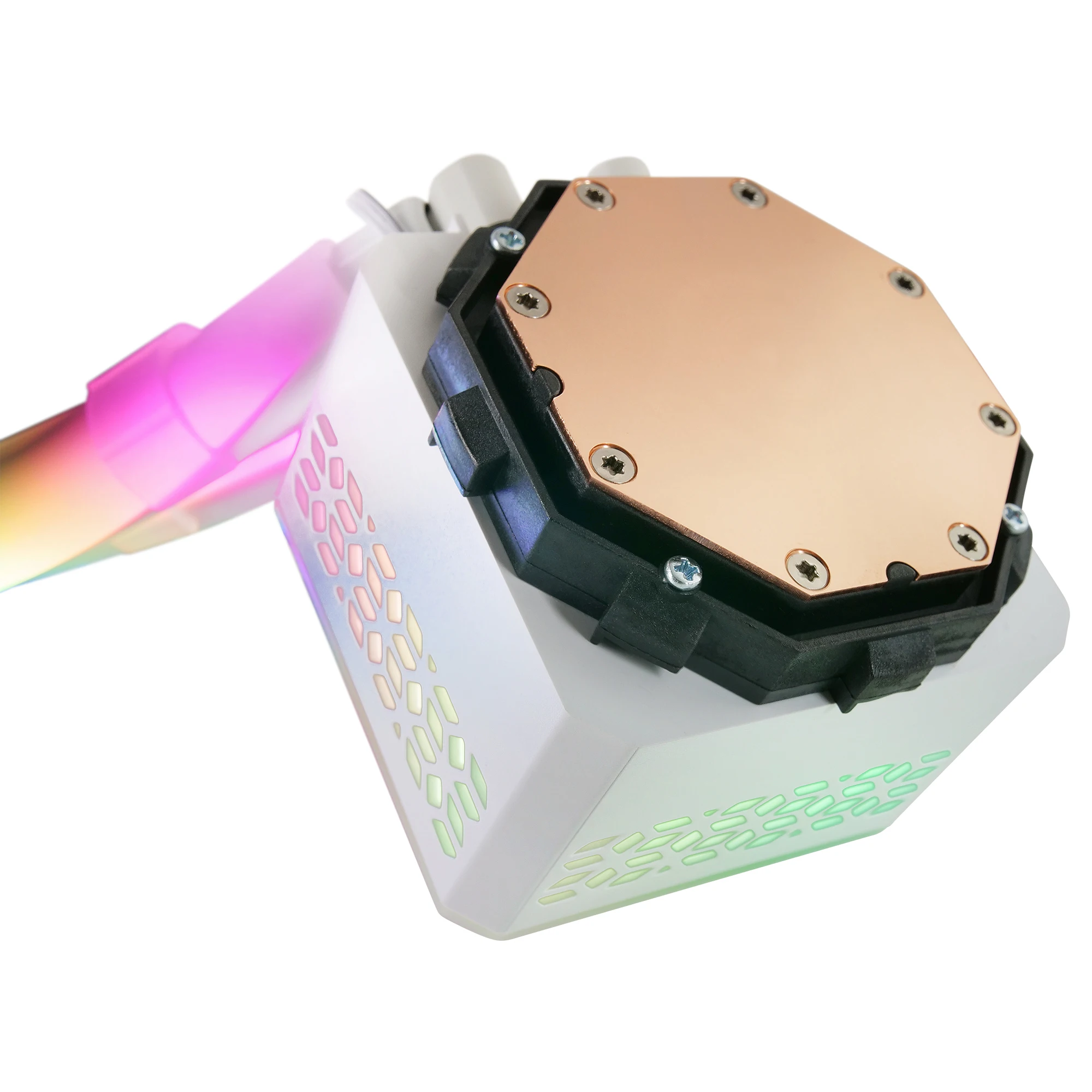 Mars Gaming ML-ULTRA240, Refrigeración Líquida CPU, TDP 500W, Espejo Infinito, 2 Ventiladores Silenciosos FDB ARGB, Tubos ARGB, Multisocket Universal, Refrigeración Líquida Negro o Blanco - imagen 5