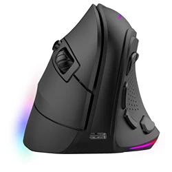 Ratón Vertical Gaming Inalámbrico Mars MM-SK RGB 8000DPI 9 Botones