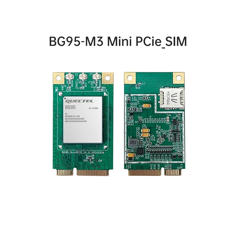 Quectel BG95-M3 MINI módulo PCIE con tarjeta NANO SIM multimodo LPWA ARM Cortex A7 procesador LTE Cat M1/Cat NB2/EGPRS módem GNSS - imagen 3