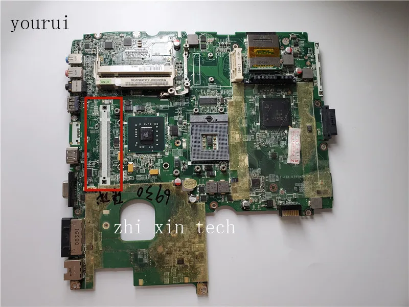 Yourui DA0ZK2MB6E0 MBASR06001 MB.ASR06.001 placa base para Acer aspire 69302 6930G placa base para ordenador portátil - imagen 2