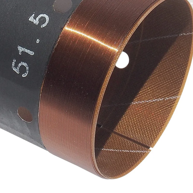 Bobina de voz para altavoz, piezas de reparación de graves de 1,5mm y 150W con alambre de cobre, fibra de vidrio, anterior para cine en casa, coche, Woofer HiFi, 1 ud. - imagen 4