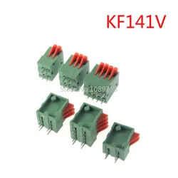 KF141V Conectores PCB 2,54mm Pines Rectos Terminales Cobre