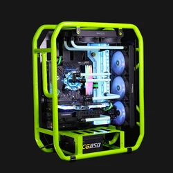 Caja PC ATX/E-ATX Vertical para Refrigeración Líquida