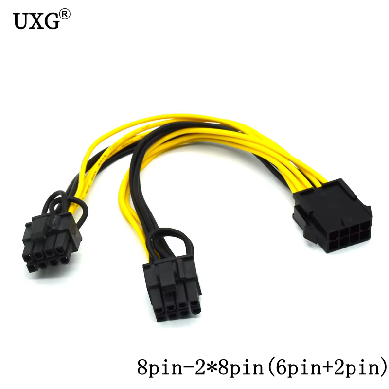 Cable Divisor 8 Pines PCI-E 6+2 para Minería GPU - imagen 2