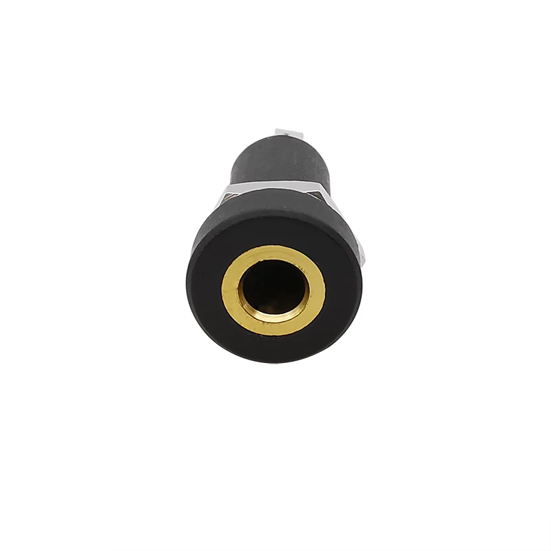 5/10 Uds PJ-392A 3,5mm 4 pines toma de Audio conector hembra para auriculares con tuercas 3,5mm 4 polos conector de montaje en Panel PJ392A - imagen 3