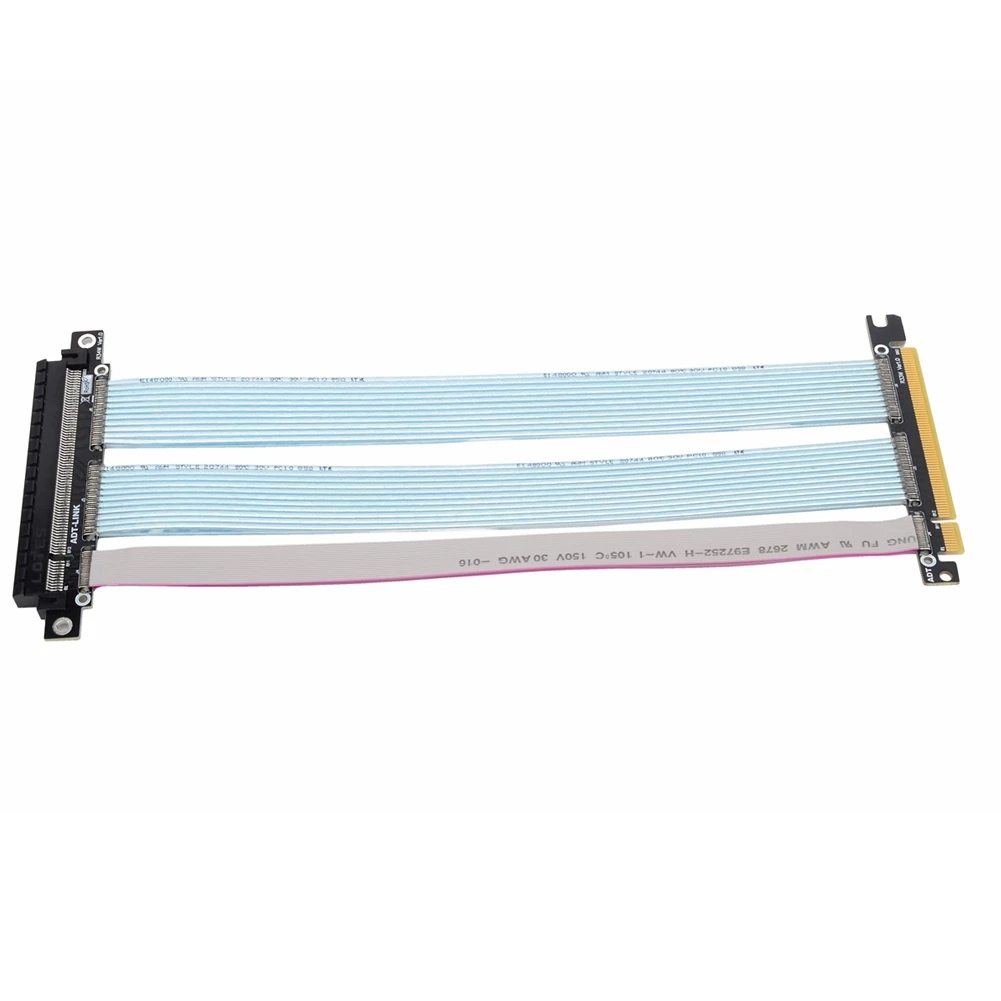 Cable elevador PCIe 2021 X16, montaje Vertical de alta velocidad, blindado para juegos, PCI-E 16x Gen4, enchufe recto para rendimiento extremo, 4,0