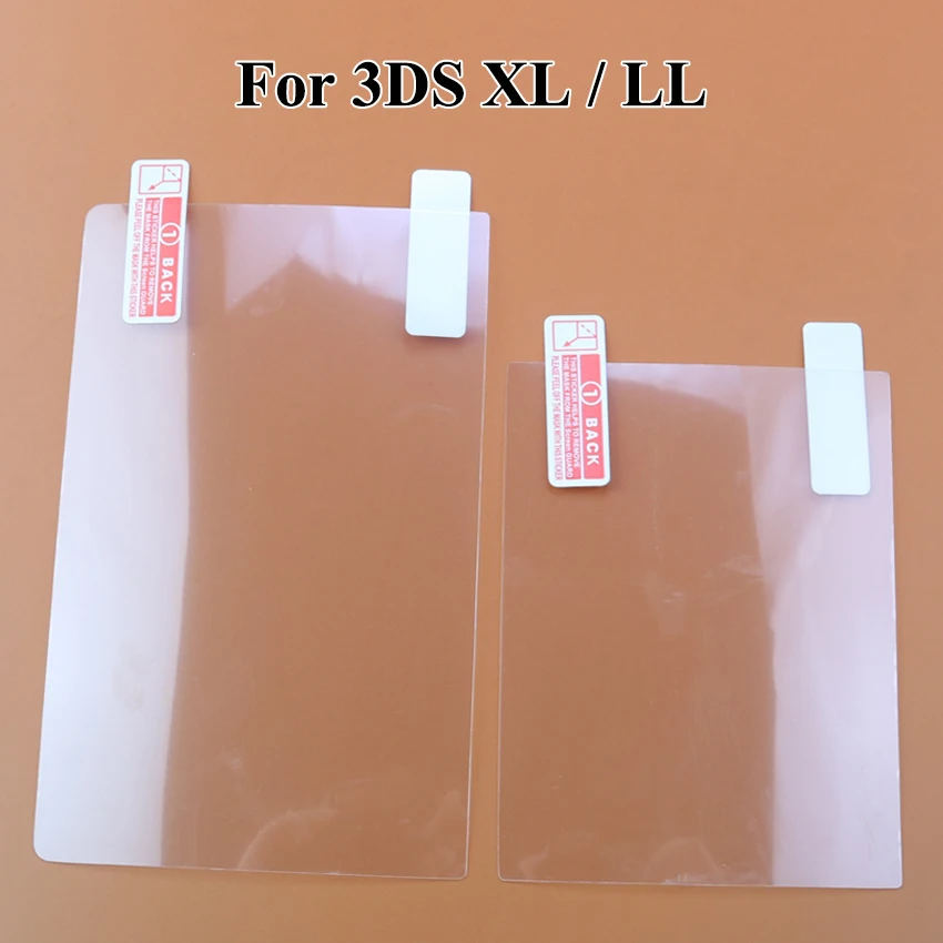 JCD 1 Uds película protectora transparente HD superior inferior para Nintendo DSL NDSL para 2DS nuevo Protector de pantalla LCD 3DS XL - imagen 4