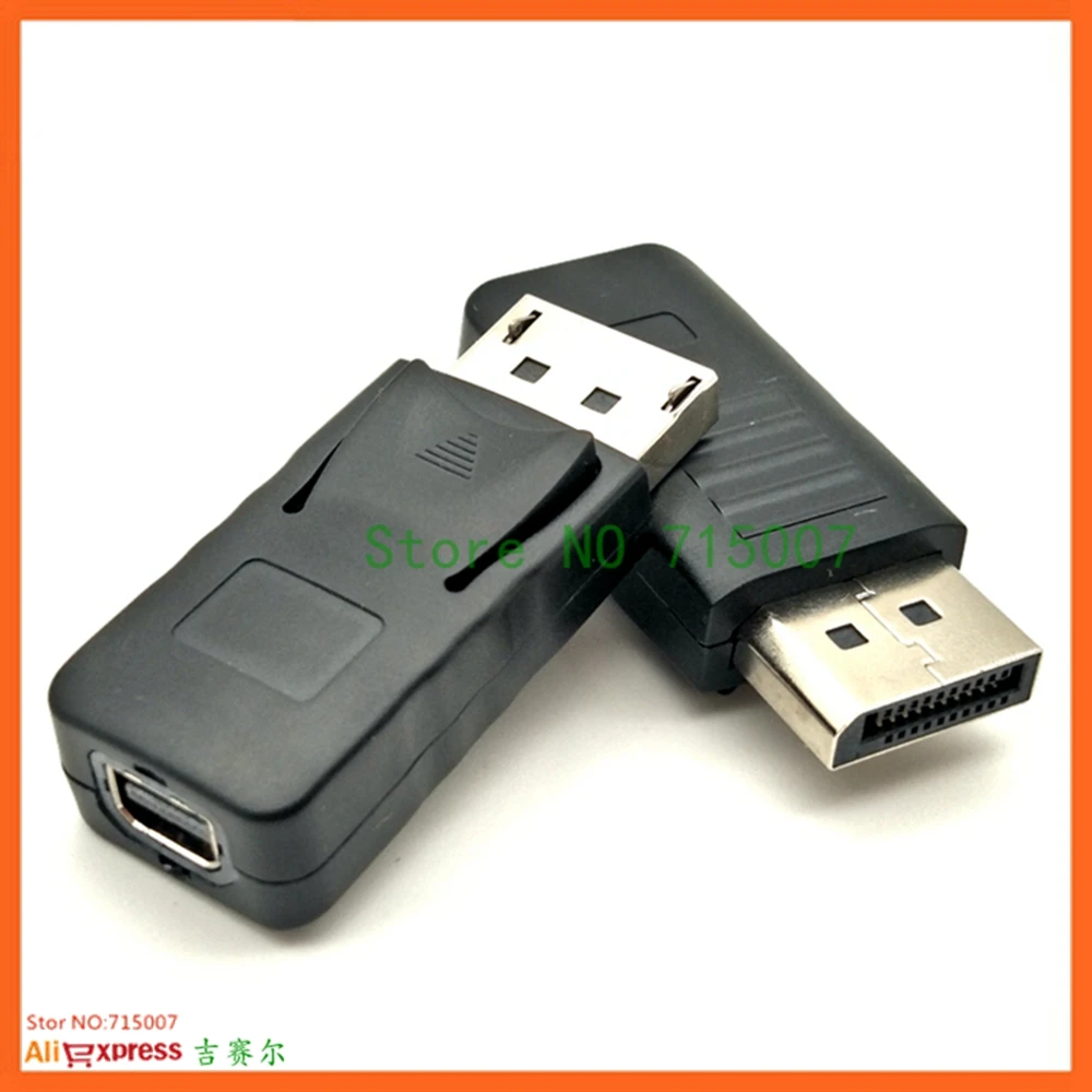 Adaptador Displayport macho a mini DisplayPort hembra para portátiles, proyector de PC, TV HD, conector DP a mini DP - imagen 2