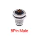 Male 8pin