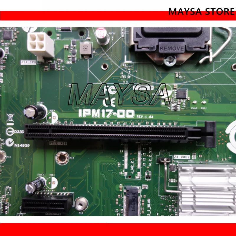 Para HP IPM17-DD V1.04 placa base LAG 1151 DDR3L H170 799929-001 799929-601 placa base 100% probado envío rápido