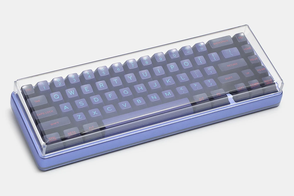 MStone-cubierta antipolvo transparente y forestal para teclado mecánico, tapa protectora antipolvo para 40%, 60%, 65%, 80%, Poker GH60, BM60, XD64, XD68, BM65, 87 - imagen 4