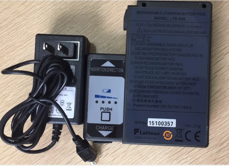 Batería LTR-09S BTR-09S para empalmadora de fusión de fibra, máquina de empalme de fibra óptica, fabricada en fábrica de China, FTTH ELINK, 80S, 80S