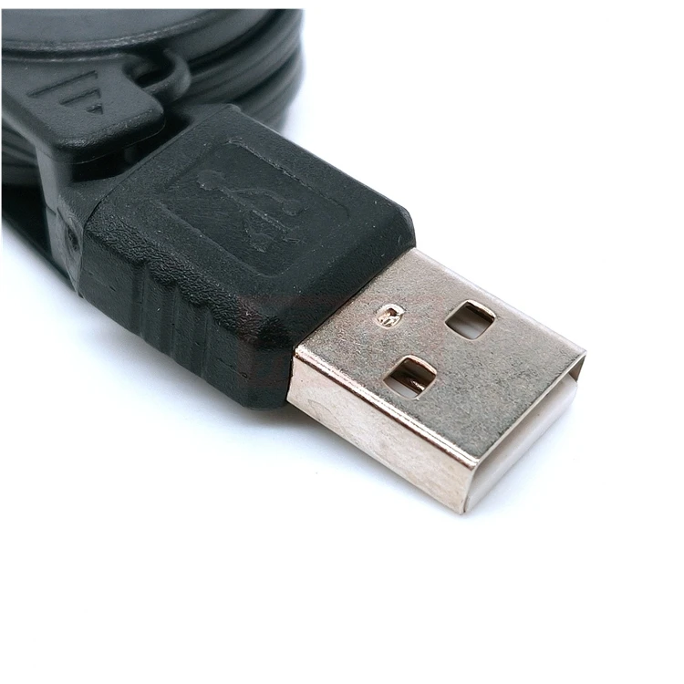 Cable de datos USB 2,0 a Micro USB, adaptador de 5 pines en espiral, Cables de carga de datos USB digitales, conector, Cable cargador USB - imagen 4