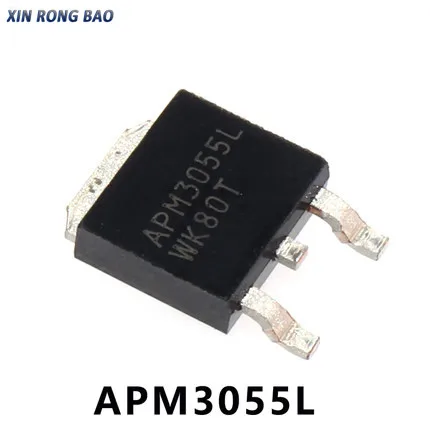 10 unids/lote nuevo Original APM3055L TO-252 SMD N-canal MOS tubo de efecto de campo APM3055 30V 12A - imagen 3