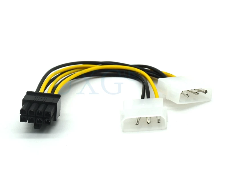 Cable Adaptador UXG 18cm - 4 a 8 Pines Tarjeta Gráfica - imagen 2