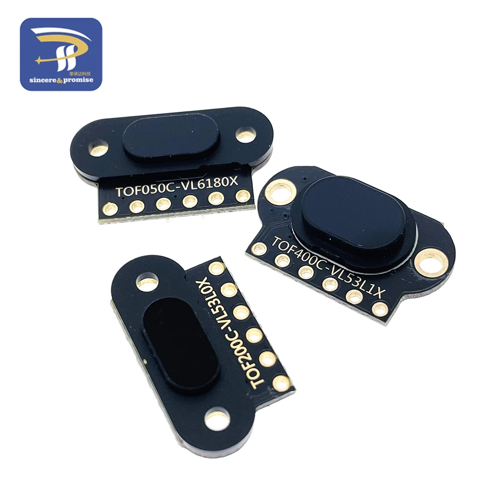 Módulo de Sensor de rango láser VL6180/VL53L0X/VL53L1X tiempo de vuelo (ToF), TOF050C, TOF200C, TOF400C, 50CM/2M/4M, IIC para Arduino STM32 - imagen 4