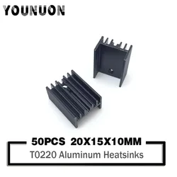 YOUNUON Disipador MOSFET TO-220 de Aluminio para VGA RAM Eficaz