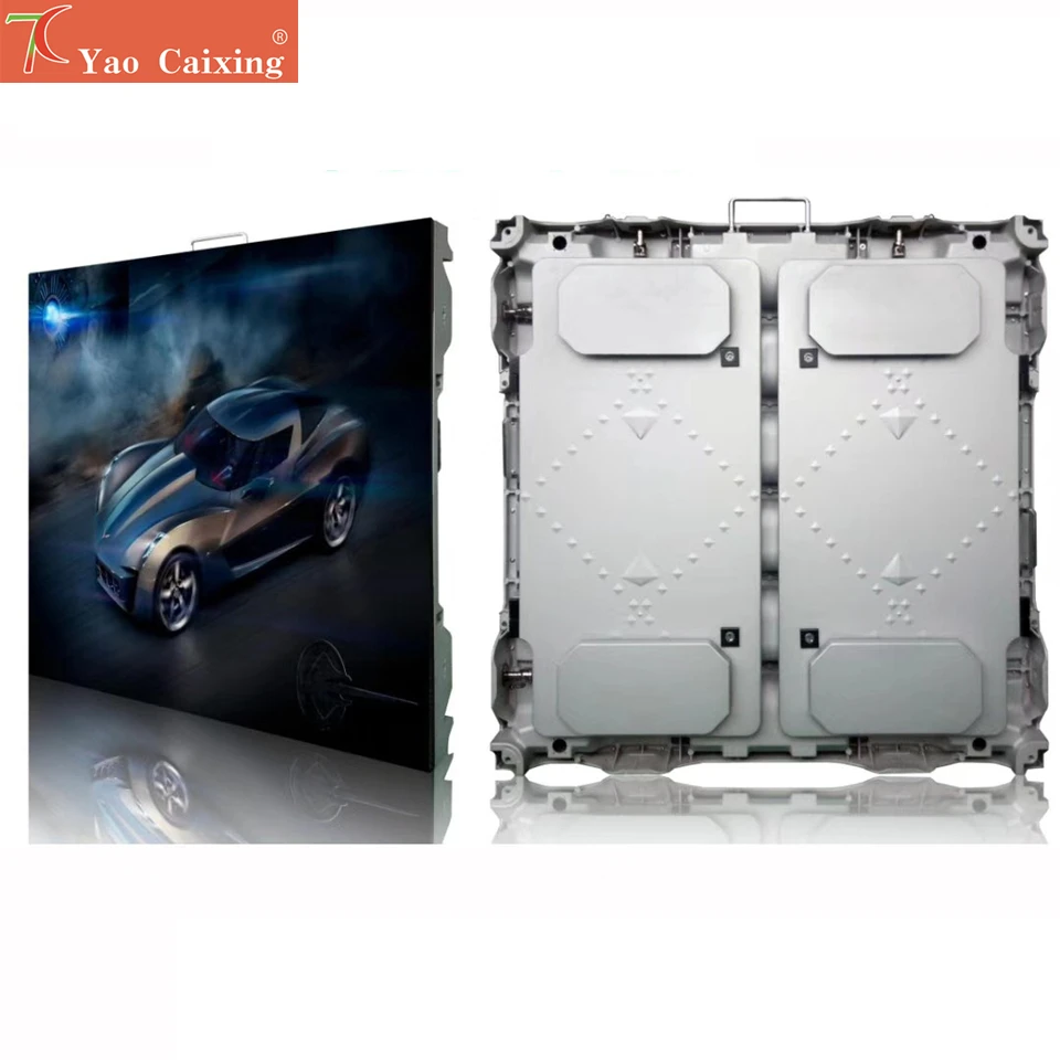 exhibición del gabinete del equipo de aluminio fundido a presión impermeable interior de 960*960m m P5 - imagen 2