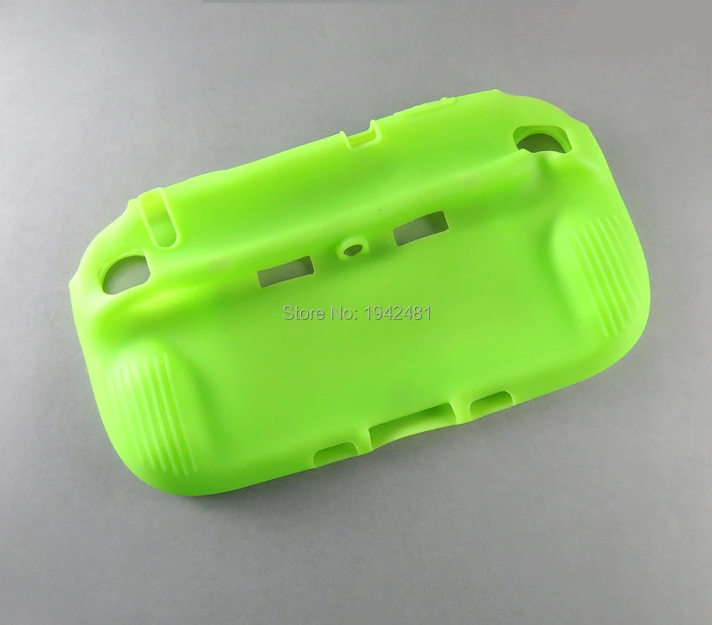 Funda de goma de silicona ultrasuave para Wii U, Protector corporal de Gel, carcasa de piel para Nintendo WiiU Gamepad, 1 unidad - imagen 3