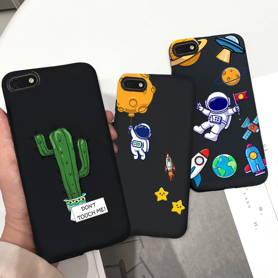 Funda para Huawei Y5 2018, carcasa de silicona suave pintada, colorida, para Y5 Lite 2018, Y5 Y 5 Prime 2018, DRA-LX5 - imagen 2