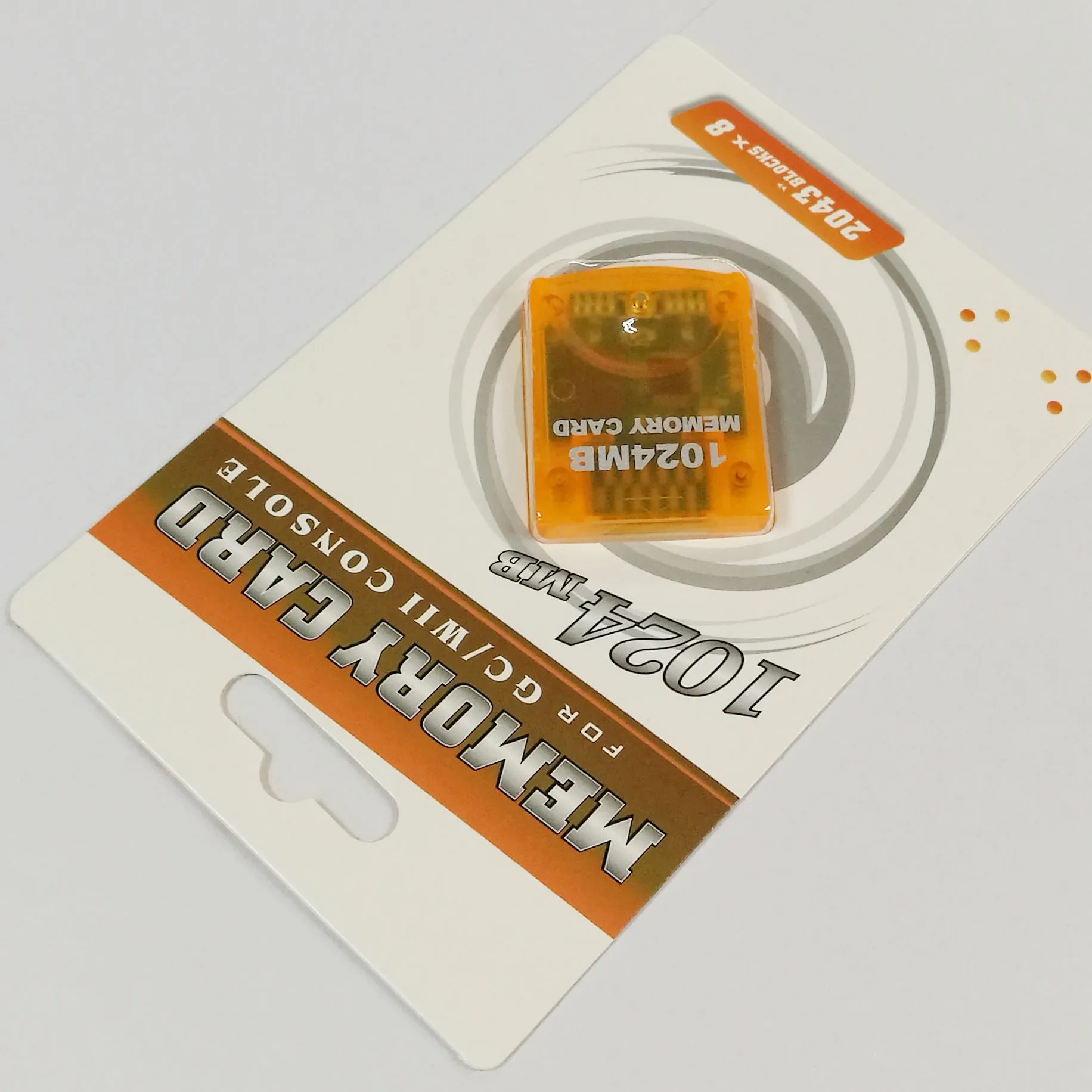 Tarjeta de memoria de 1024 M para GameCube GC, protector de tarjeta de almacenamiento para consola Wii - imagen 4