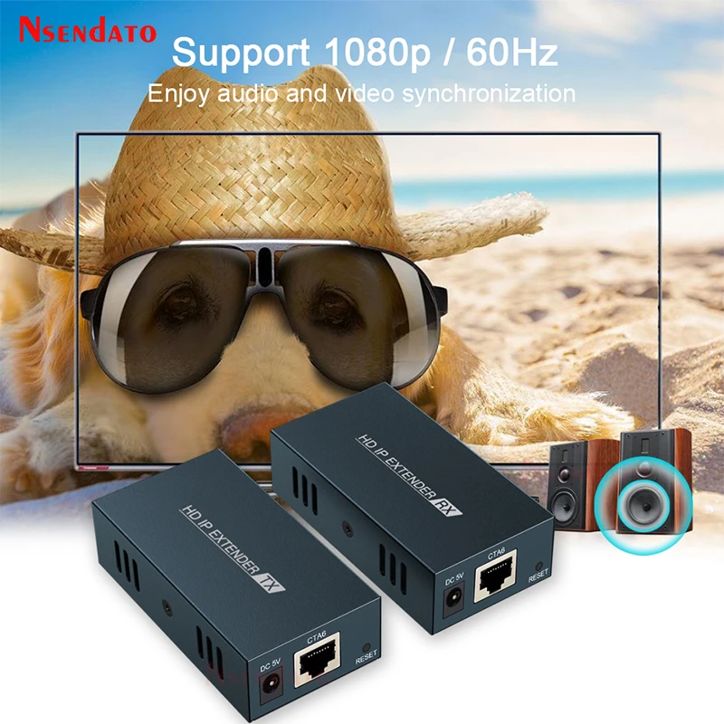 ExtENSOR HDMI 200m UTP CAT6 – Sender IR y Ethernet - imagen 4
