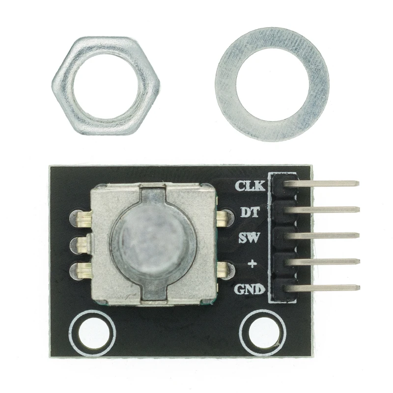 Módulo codificador rotatorio de 360 grados para placa de desarrollo de interruptor de Sensor de ladrillo Arduino KY-040 con pines - imagen 5