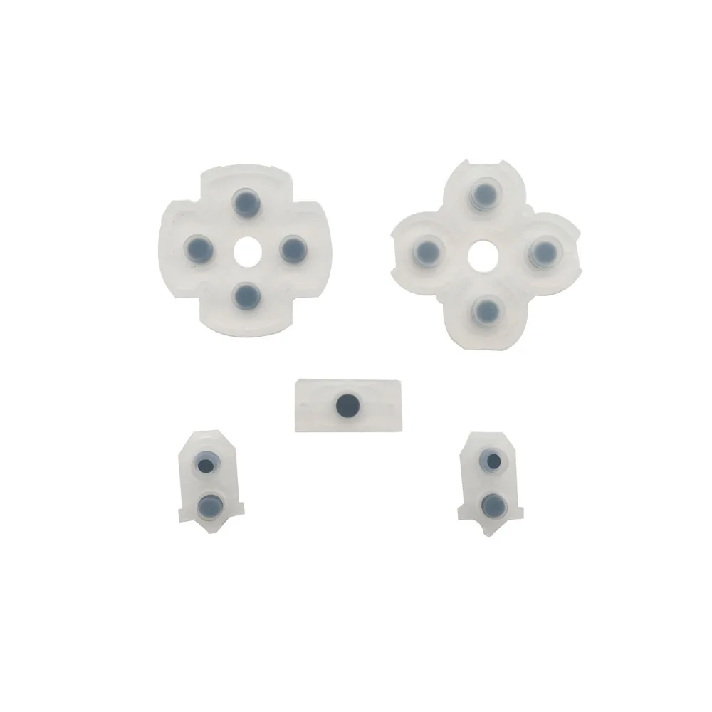 Almohadillas conductoras de goma de silicona para controlador Sony Playstation 4 PS4, botones de almohadilla Dualshock 4 D - imagen 3