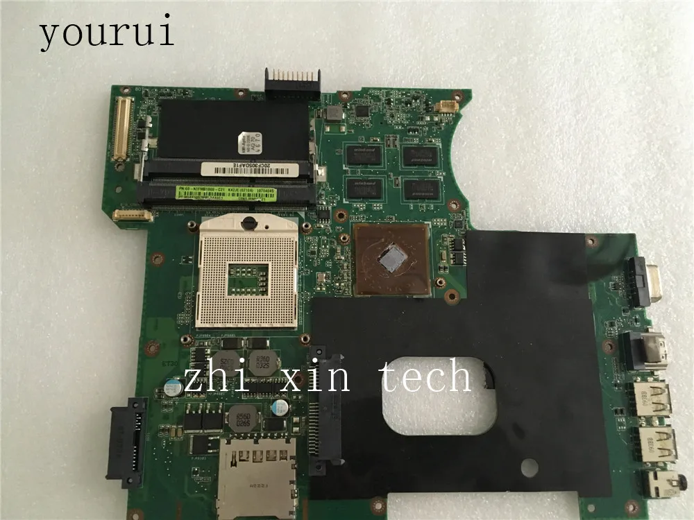 Yourui-placa base original para ordenador portátil ASUS, placa base K42JE DDR3 60-N1FMB10000 K42JE, totalmente prueba de trabajo