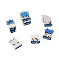 Conector USB 3.0 Hembra Tipo A – Ángulo 90º