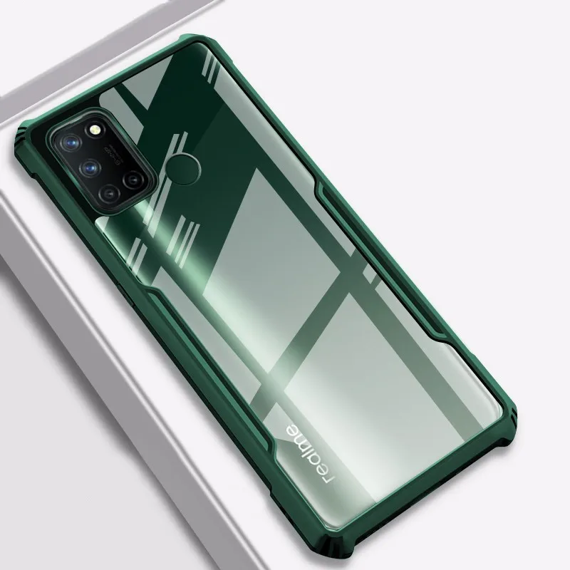 Funda protectora de silicona transparente para OPPO Realme, cubierta protectora para 5S, C2, C3, C11, C12, C15, C17, C20, C21, 8, 7, 6, 5 Pro, 7i, 6i, 5i, 6S - imagen 2