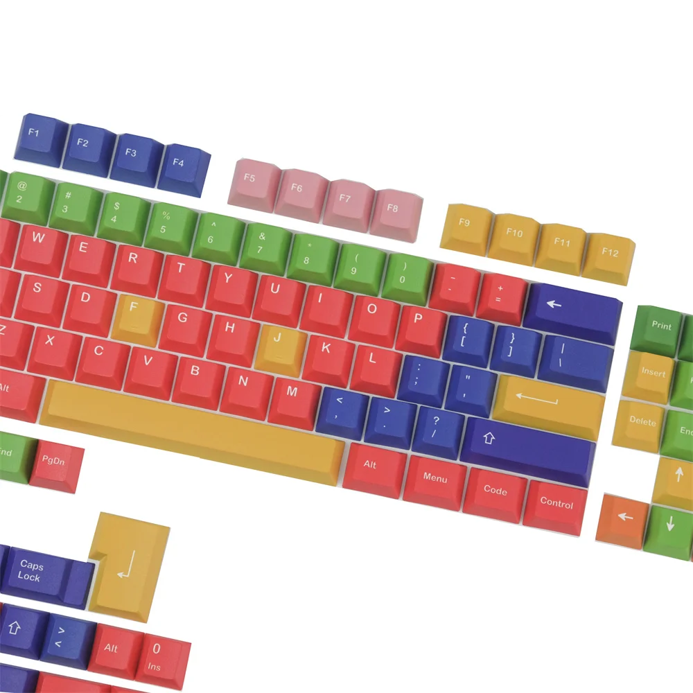 GMK-teclas manuales de 133 teclas, Material PBT a todo Color, sublimación de tinte, teclas retroiluminadas, diseño ANSI para teclado mecánico estándar - imagen 4