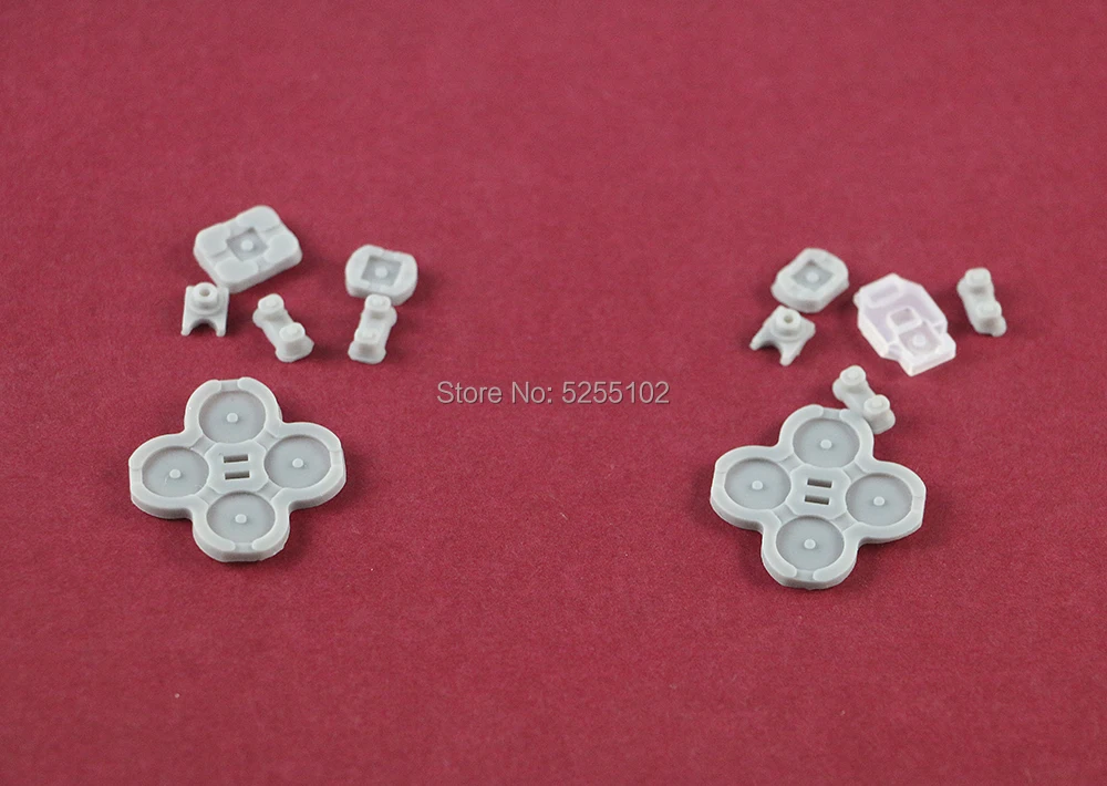 1 Juego de piezas de repuesto adhesivas conductoras izquierda y derecha, almohadilla de botón conductora de goma para controlador Joy Con Nintend Switch - imagen 3