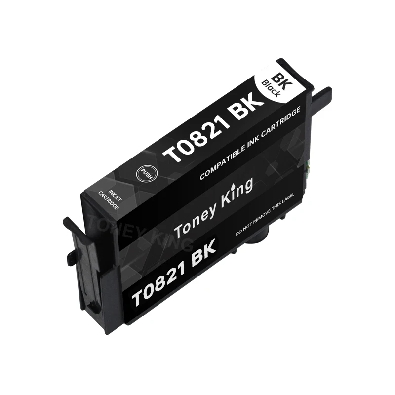 Toney King T0821 - T0826 Ink Cartridge For Epson Stylus Photo R270 R290 R390 RX590 RX610 RX690 TX659 TX720WD TX800FW Printer - imagen 2