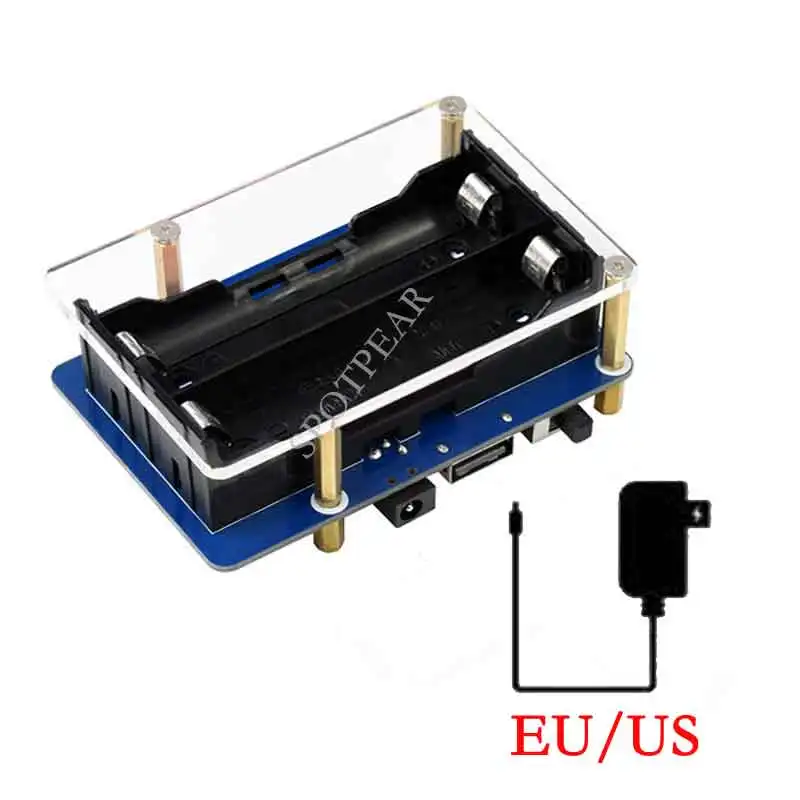 Fuente de alimentación ininterrumpida Raspberry Pi, UPS HAT (B), conector Pogo de corriente de hasta 5A, salida de 5V - imagen 4