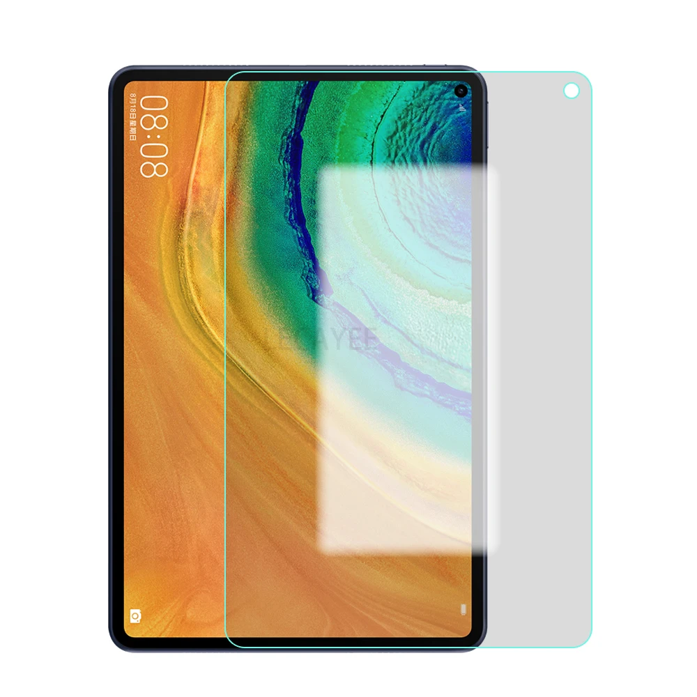10,8 vidrio templado transparente para Huawei MatePad Pro LTE/WIFI Huwaei Tablet MRX-W09 W19 AL09 AL19 HD Protector de pantalla a prueba de arañazos