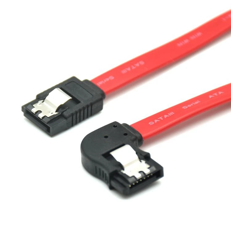 Cable de datos con pestillo para PC SATA 3,0 SATAIII, 6Gbps, disco duro/SSD - imagen 3
