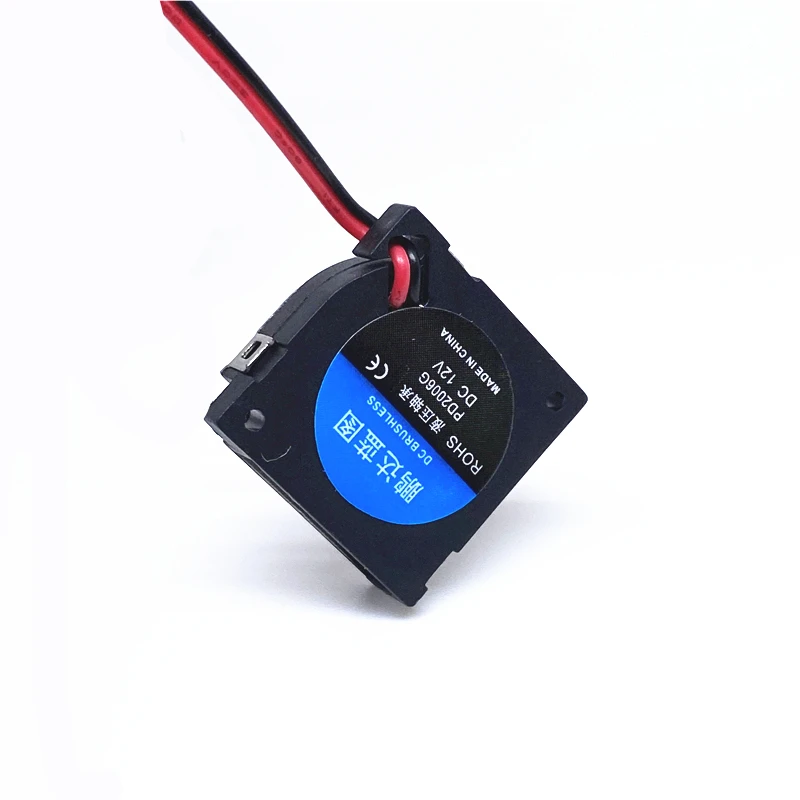 2006 5v 12v 2CM 20MM ventilador 20x20x6MM ventilador 11000RPM ventilador ultrafino Mini ventilador para ordenador portátil 2 cables - imagen 3