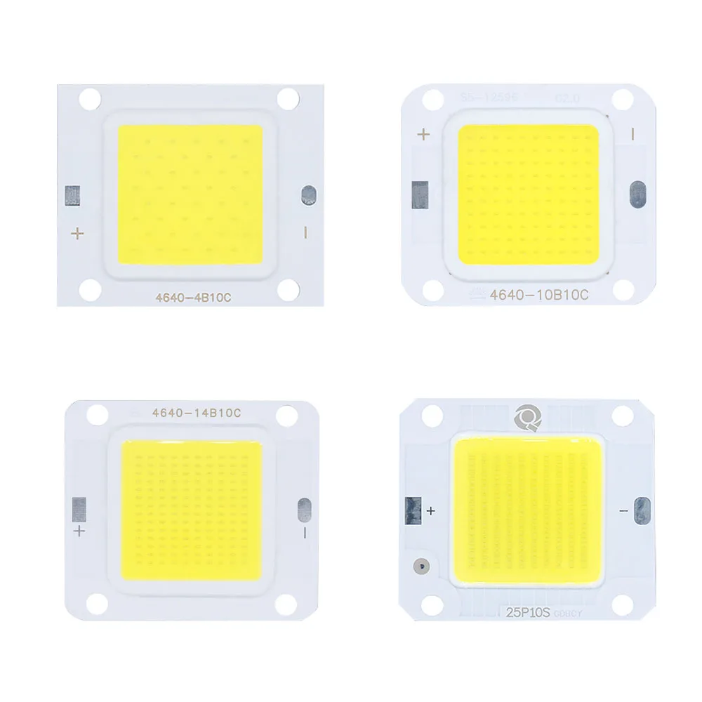 10W 20W 30W 50W 70W 100W Chip LED de alta potencia COB LED diodos SMD para bombillas de reflector chip abatible para bricolaje 30-34V - imagen 2