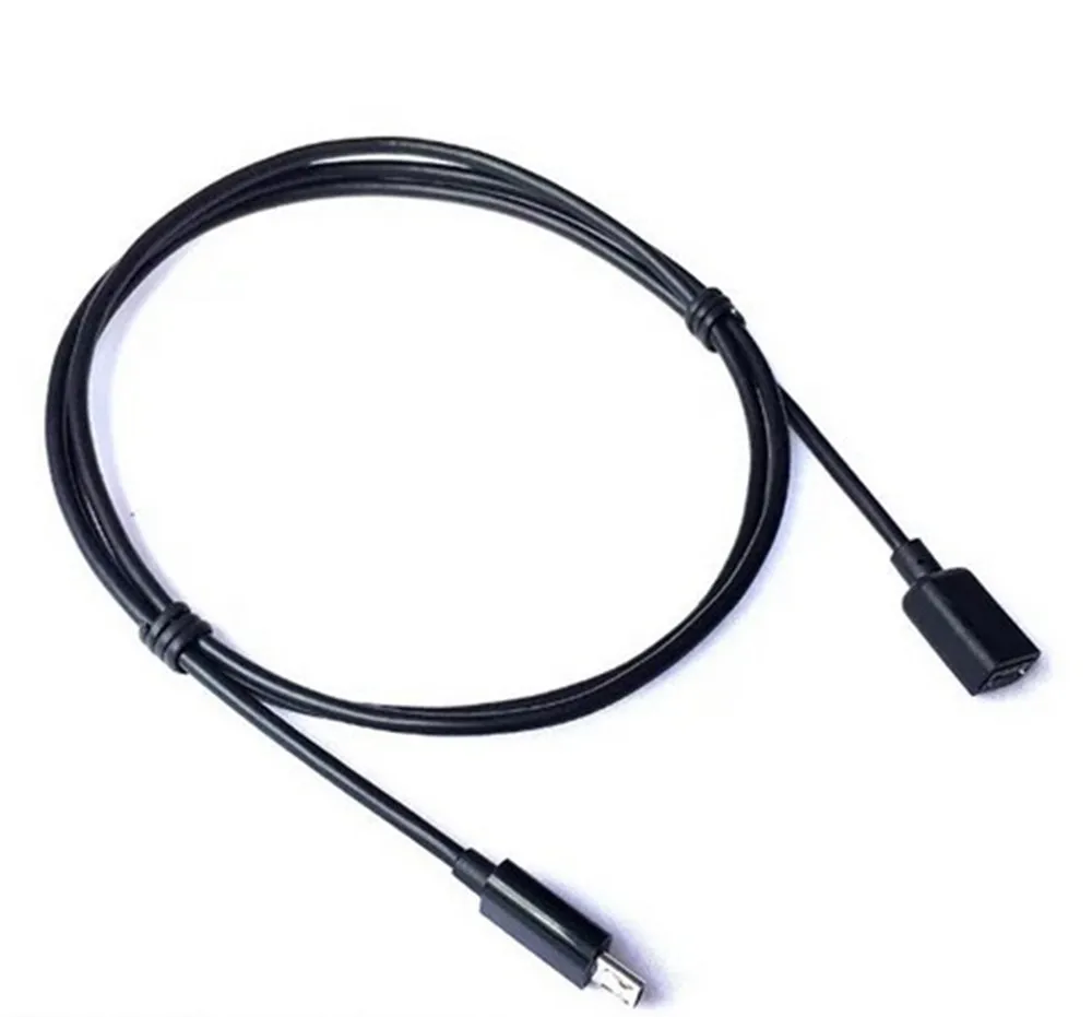 Alta calidad Micro USB 2,0 B 5pin macho a hembra M/F extensión cargador de datos Cable extensor 10cm 25cm 50cm 300cm