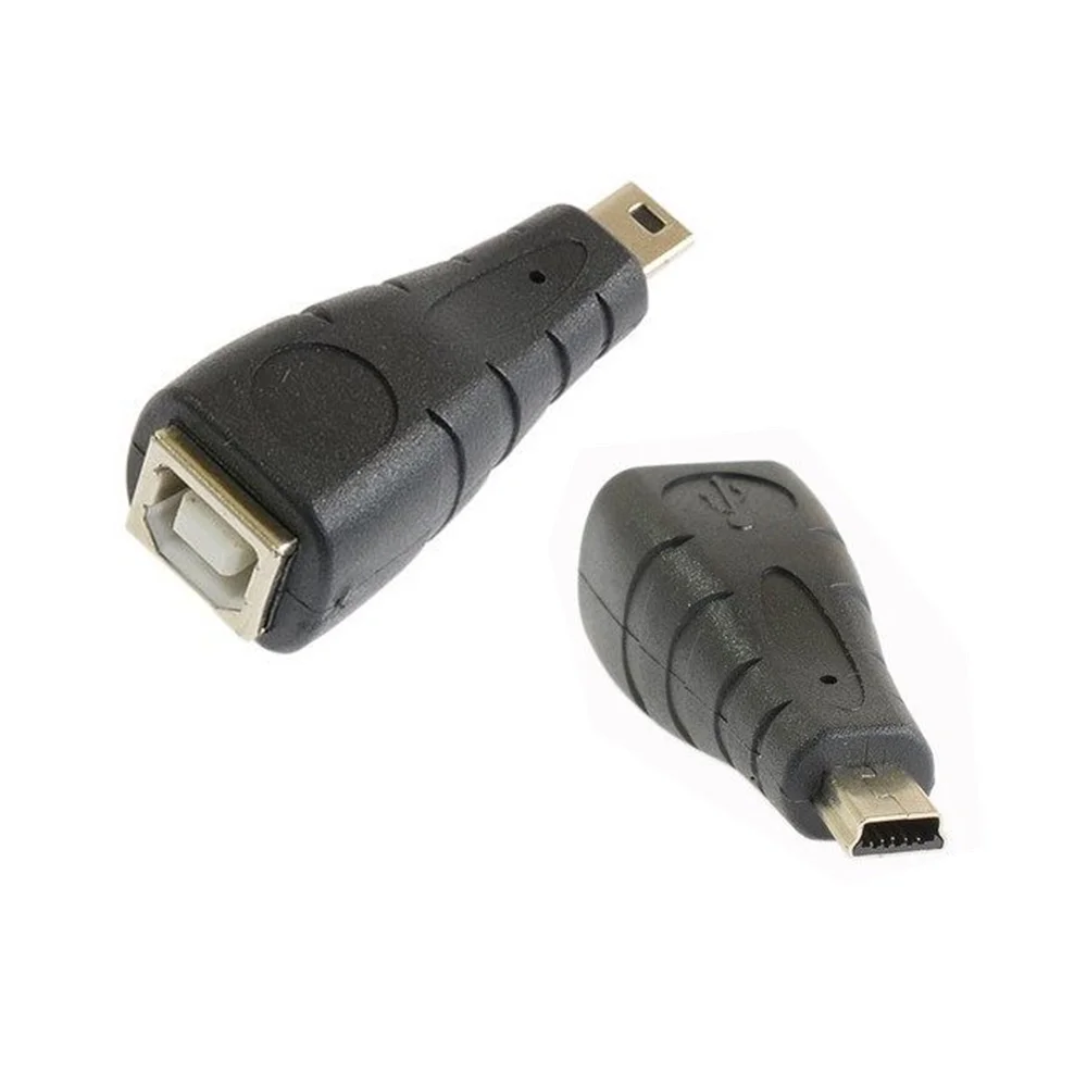 Mini Micro USB 5pin stecker auf USB tipo B, USB 2,0 Tipo de Weibliche Drucker escáner adaptador stecker M/F Hohe qualität - imagen 3