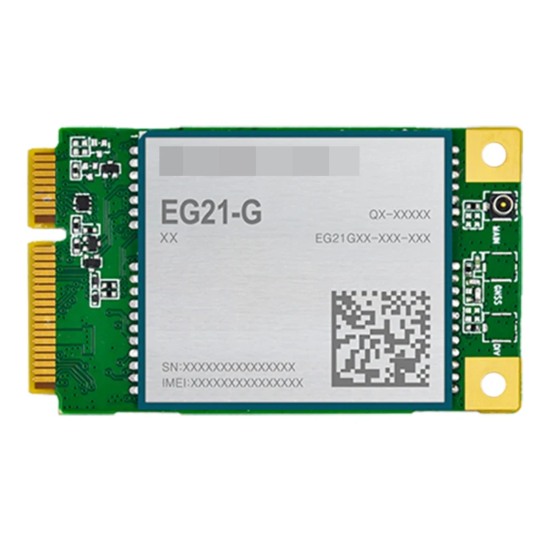 Quectel EG21-G Mini PCIe LTE categoría 1 módulo mundial LTE UMTS/HSPA GSM/GPRS/cubertura EDGE GPS GLONASS BeiDou Galileo QZSS - imagen 2