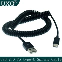 Cable USB-C Retráctil Carga Rápida para Samsung Android